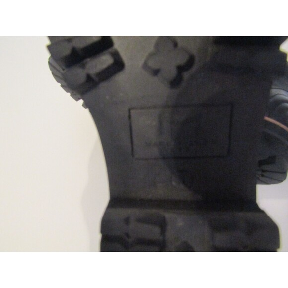 Marc Fisher LTD Indre Ankle Boots Black Leather Hiker Combat Womens Size 8 - Picture 8 of 9